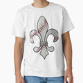 St Louis Baseball Fleur De Lis Logo T-Shirt - Streetwear Style for Adults - T-Shirt, Sweatshirt, Hoodie