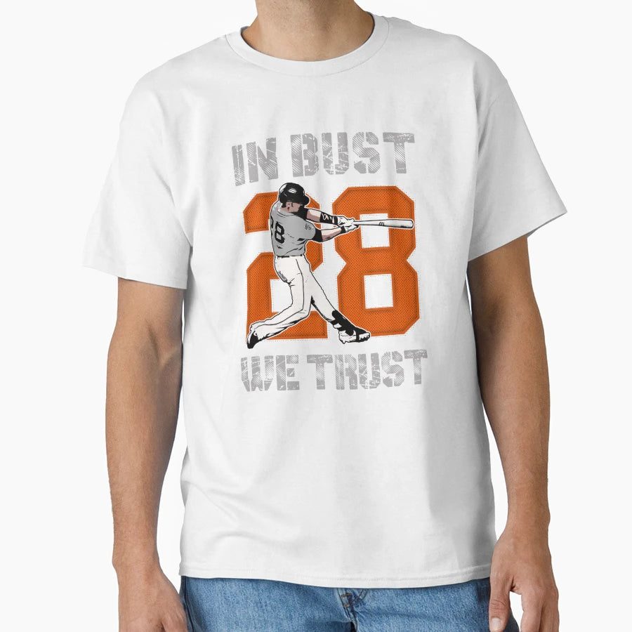 Buster Posey Grunge T-Shirt - Graphic Print Unisex - T-Shirt, Sweatshirt, Hoodie
