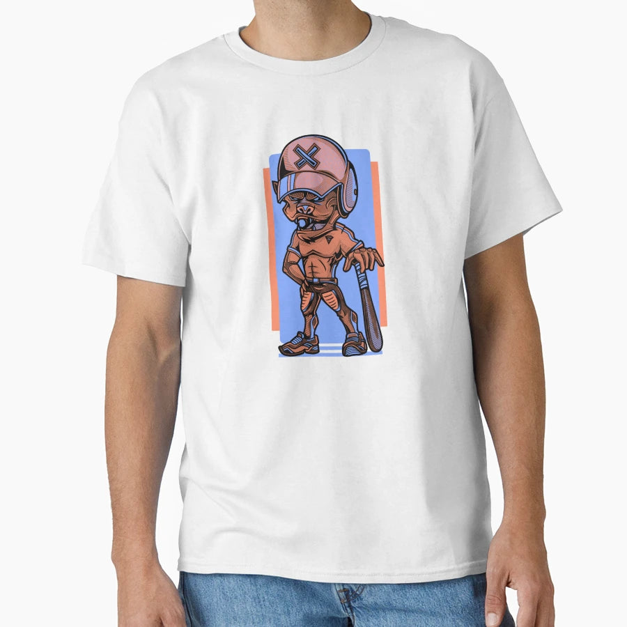 Baseball Player T-Shirt - Custom Art Print Unisex - T-Shirt, Sweatshirt, Hoodie