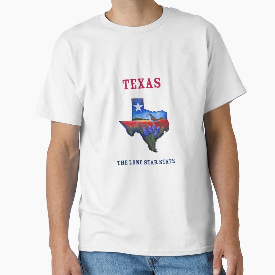 Texas Lone Star State T-Shirt - Graphic Print for Adults - T-Shirt, Sweatshirt, Hoodie