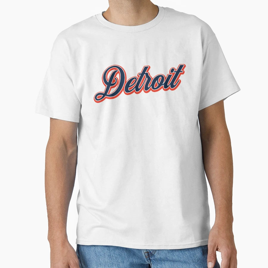 Detroit T-Shirt - Aesthetic Graphic for Adults - T-Shirt, Sweatshirt, Hoodie