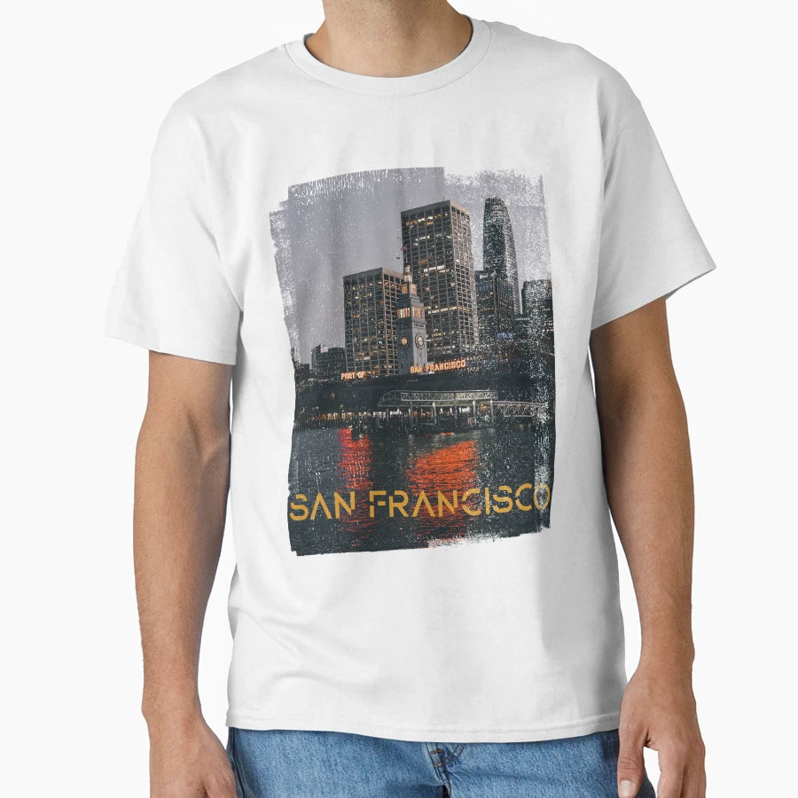 San Francisco T-Shirt - Fun Novelty Design Unisex - T-Shirt, Sweatshirt, Hoodie