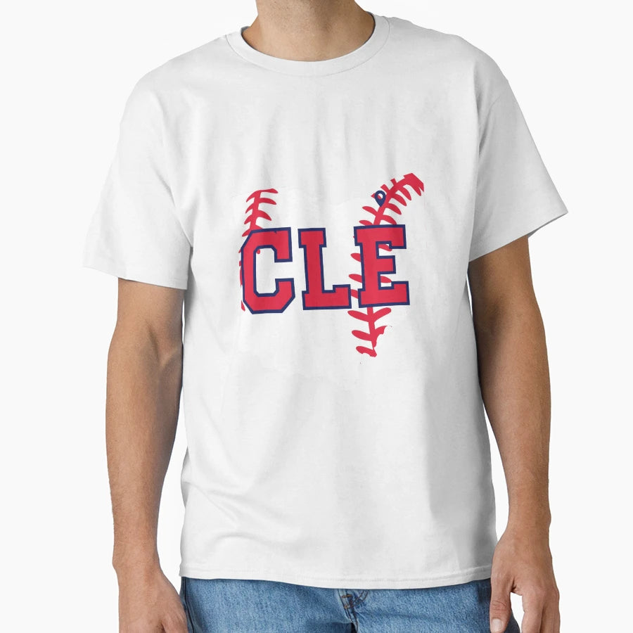 Cleveland Baseball Gps T-Shirt - Novelty Apparel for Adults - T-Shirt, Sweatshirt, Hoodie