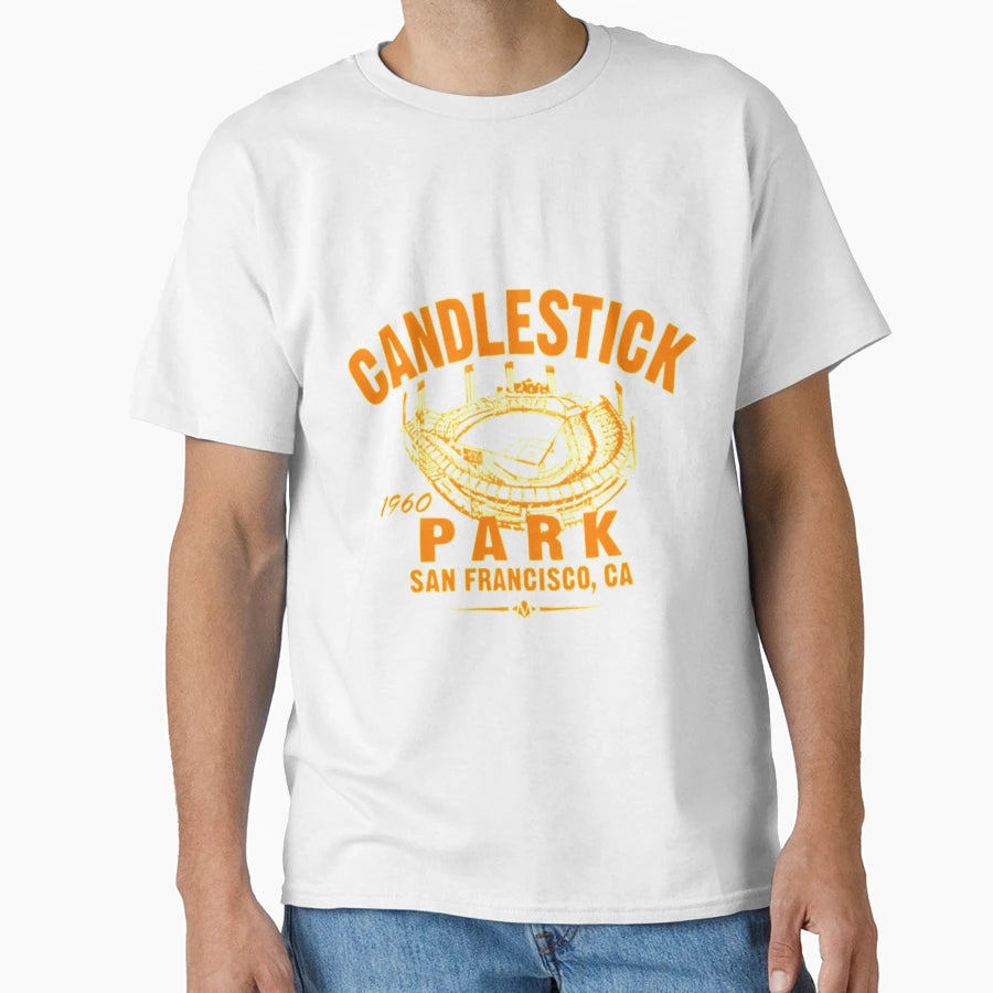 Candlestick Park San Francisco T-Shirt - Trendy Graphic for Adults - T-Shirt, Sweatshirt, Hoodie