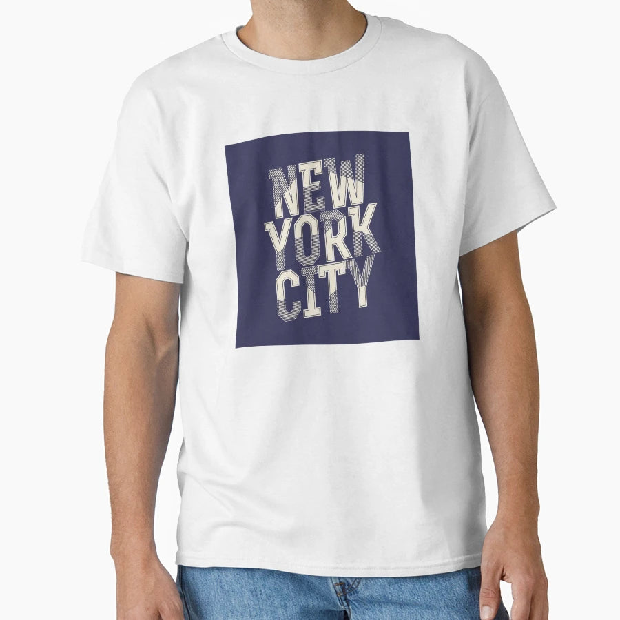 New York City Typography T-Shirt - Graphic Print Men Women - T-Shirt, Sweatshirt, Hoodie
