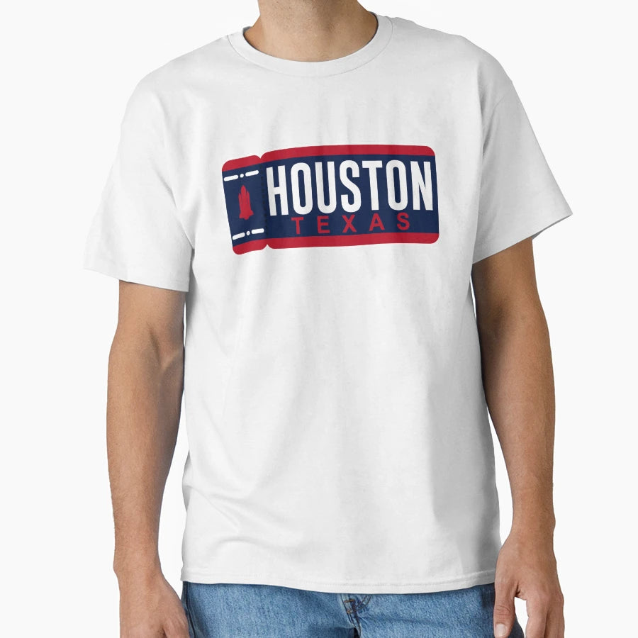 Houston Ticket City T-Shirt - Casual Everyday Wear Unisex - T-Shirt, Sweatshirt, Hoodie