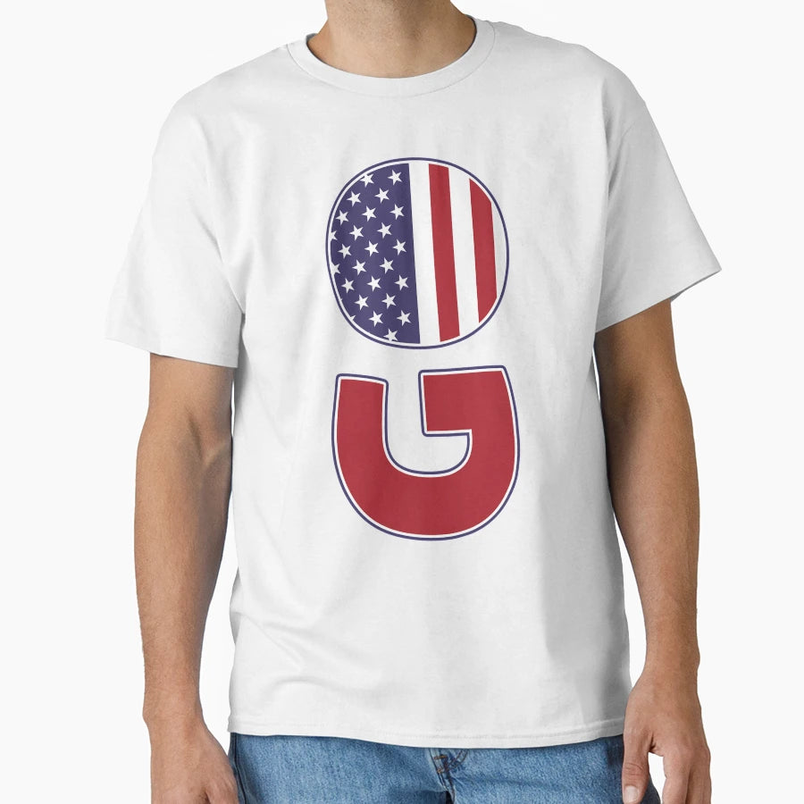 Go Usa T-Shirt - Custom Art Print Unisex - T-Shirt, Sweatshirt, Hoodie