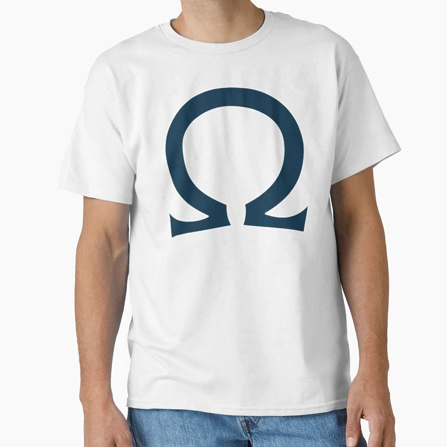 Omega Symbol T-Shirt - Streetwear Style for Adults - T-Shirt, Sweatshirt, Hoodie