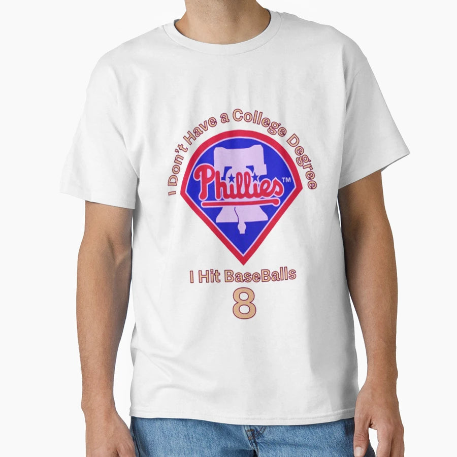 I Dont Have College Degree I Hit T-Shirt - Novelty Apparel for Adults - T-Shirt, Sweatshirt, Hoodie