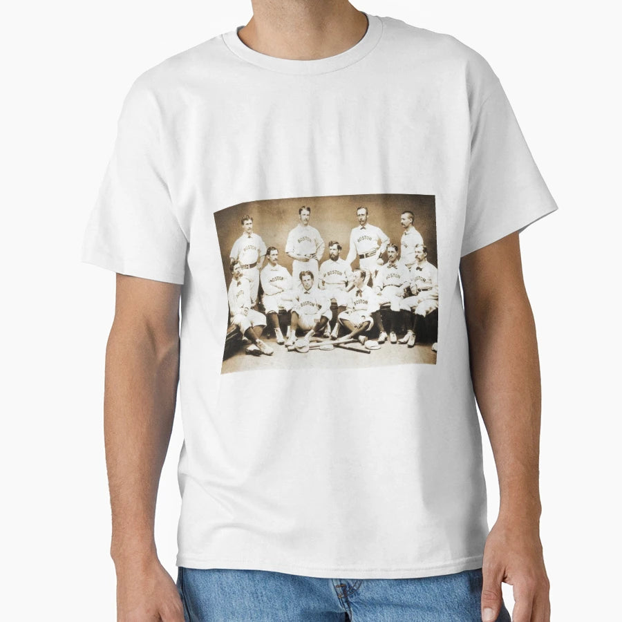 1874 Boston Red Stockings Season T-Shirt - Trendy Graphic for Adults - T-Shirt, Sweatshirt, Hoodie