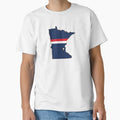 Minnesota Baseball T-Shirt - Custom Art Print Unisex - T-Shirt, Sweatshirt, Hoodie