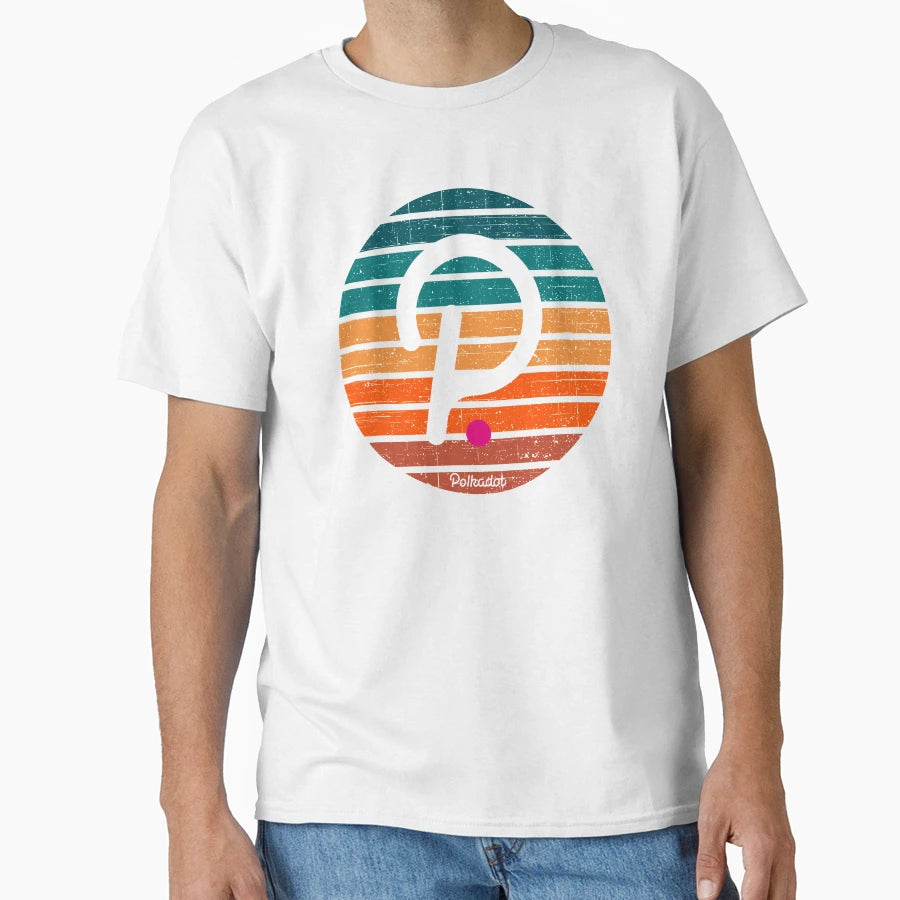 Polkadot Dot Cryptocurrency Grunge T-Shirt - Aesthetic Graphic Unisex - T-Shirt, Sweatshirt, Hoodie