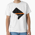 Washington Dc Thin Orange Line T-Shirt - Graphic Print Unisex - T-Shirt, Sweatshirt, Hoodie
