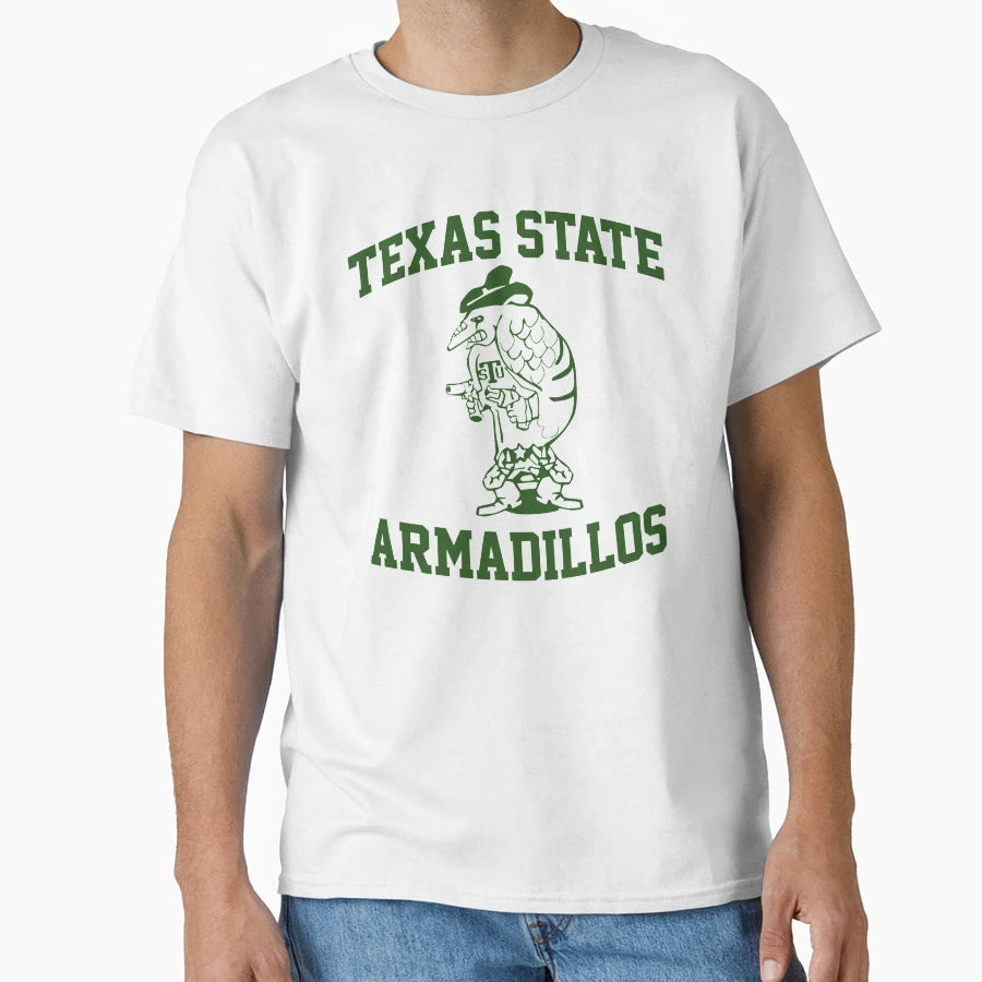 Texas State Armadillos T-Shirt - Graphic Print Men Women - T-Shirt, Sweatshirt, Hoodie