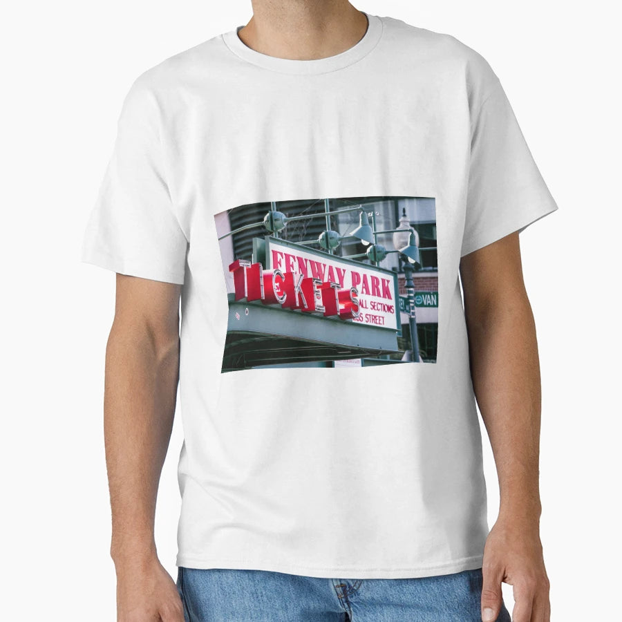 Fenway Tickets T-Shirt - Aesthetic Graphic for Adults - T-Shirt, Sweatshirt, Hoodie