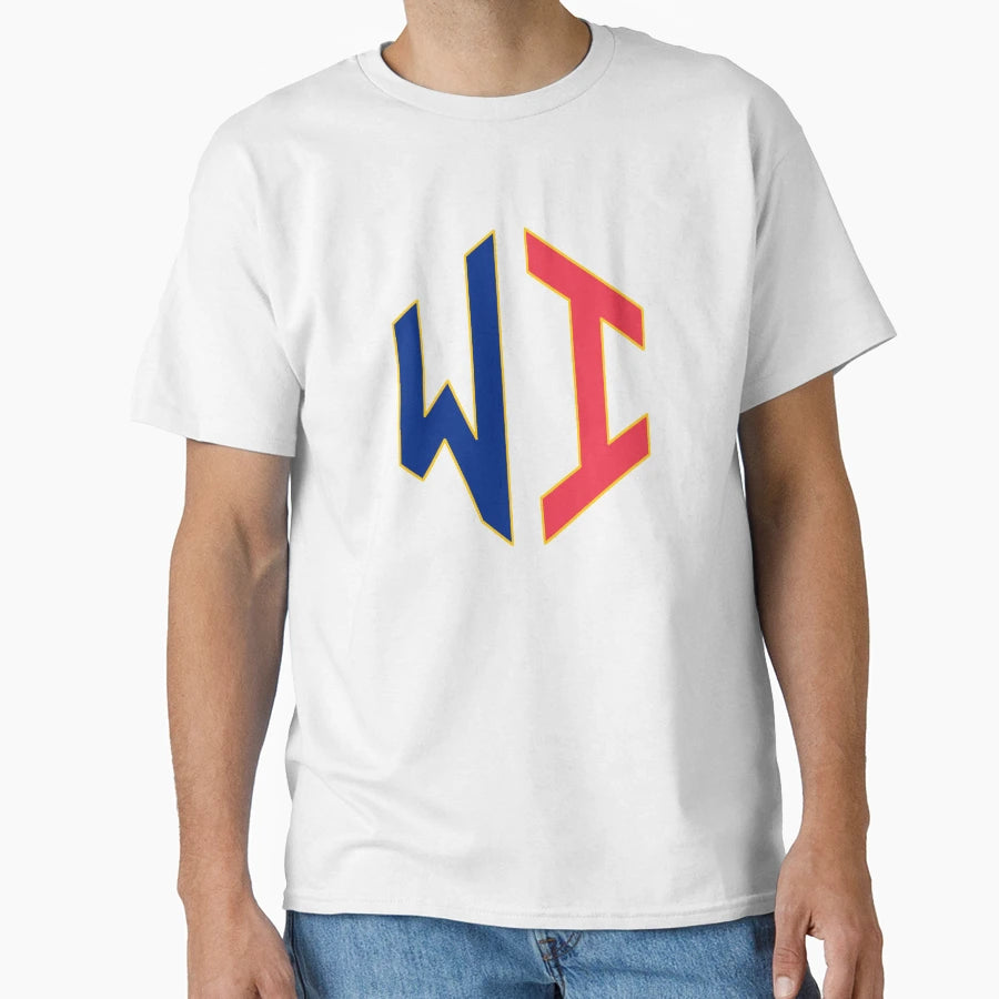 Wisconsin State Abbreviation T-Shirt - Custom Art Print Unisex - T-Shirt, Sweatshirt, Hoodie