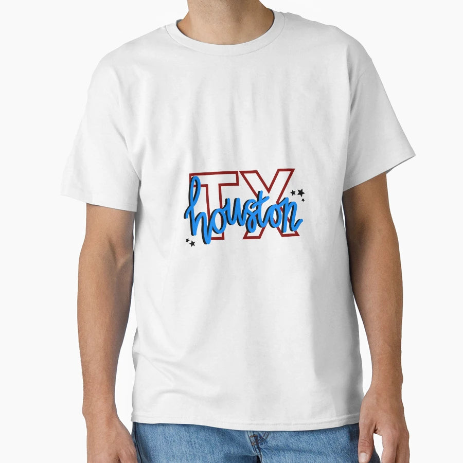 Houston Texas Stars T-Shirt - Unique Graphic for Adults - T-Shirt, Sweatshirt, Hoodie