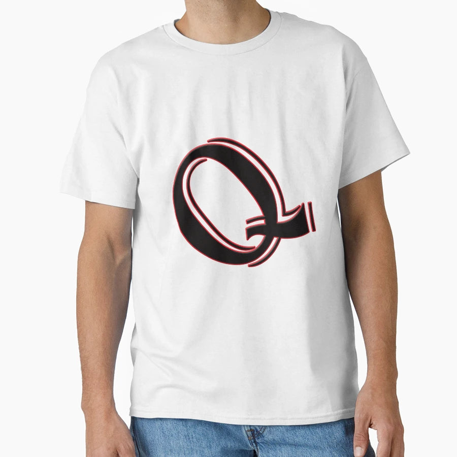 Alphabet Q T-Shirt - Fun Novelty Design for Adults - T-Shirt, Sweatshirt, Hoodie