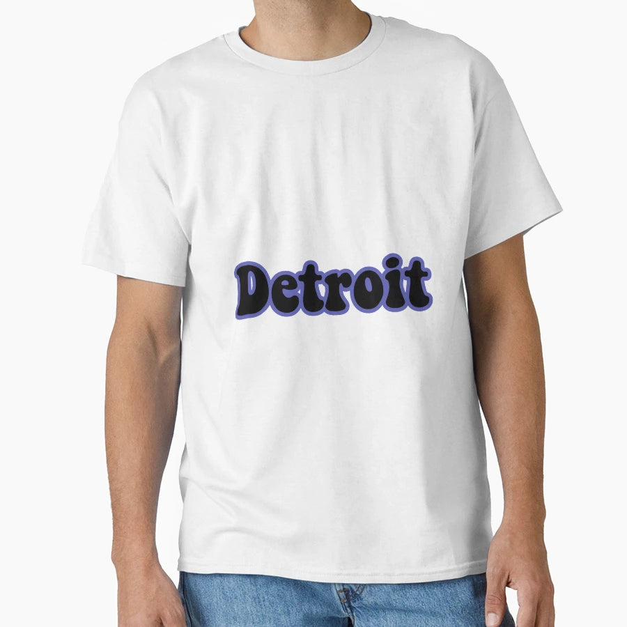 Detroit T-Shirt - Novelty Apparel Men Women - T-Shirt, Sweatshirt, Hoodie