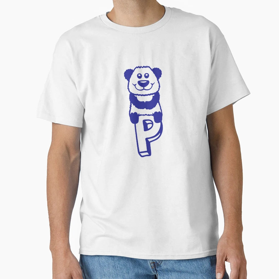 Panda Bear Letter P Name Abc Asian T-Shirt - Fun Novelty Design Men Women - T-Shirt, Sweatshirt, Hoodie