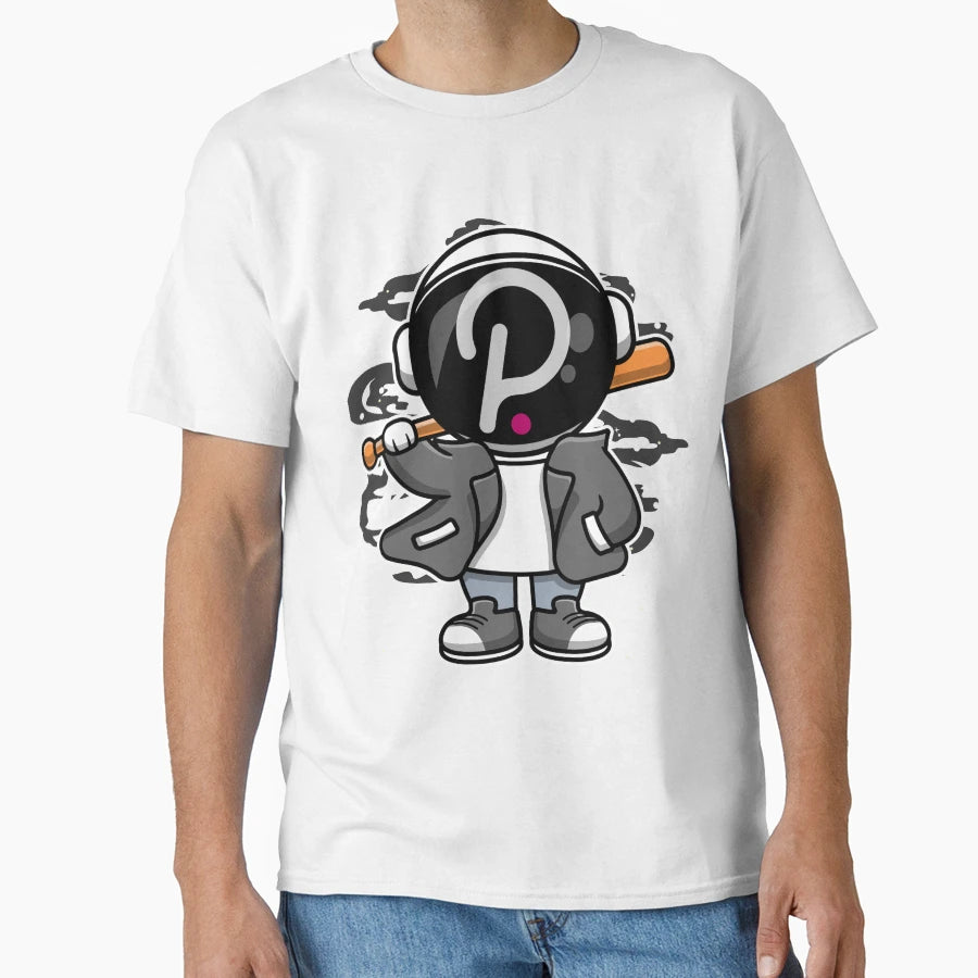 Hiphop Astronaut Basketball Polkadot T-Shirt - Novelty Apparel Men Women - T-Shirt, Sweatshirt, Hoodie