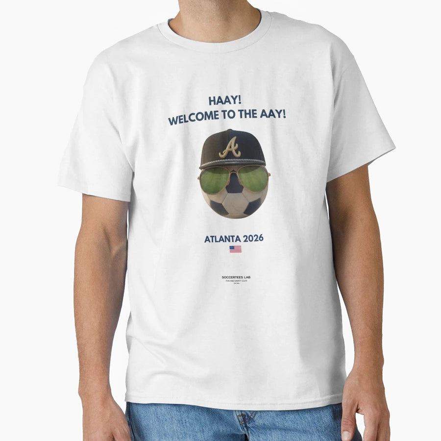 Wc26 Hosting City Atlanta Fun And Smart T-Shirt - Unique Graphic Unisex - T-Shirt, Sweatshirt, Hoodie