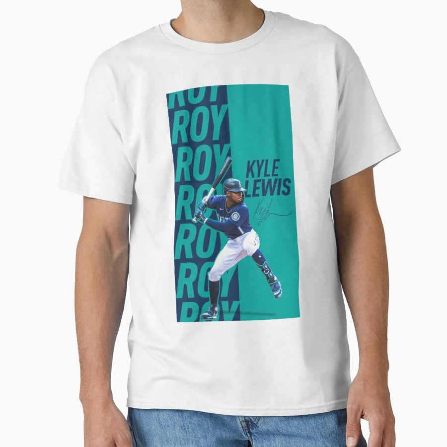 Kyle Lewis T-Shirt - Unique Graphic for Adults - T-Shirt, Sweatshirt, Hoodie