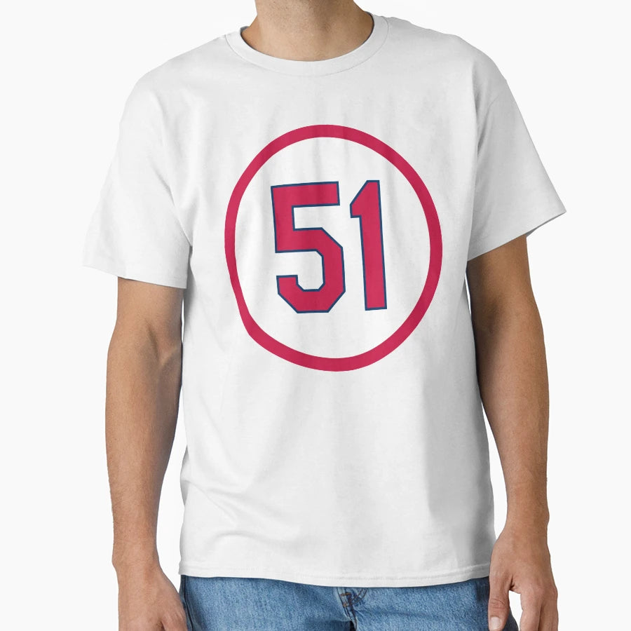 Willie Mcgee 51 Jersey Number T-Shirt - Casual Everyday Wear Men Women - T-Shirt, Sweatshirt, Hoodie