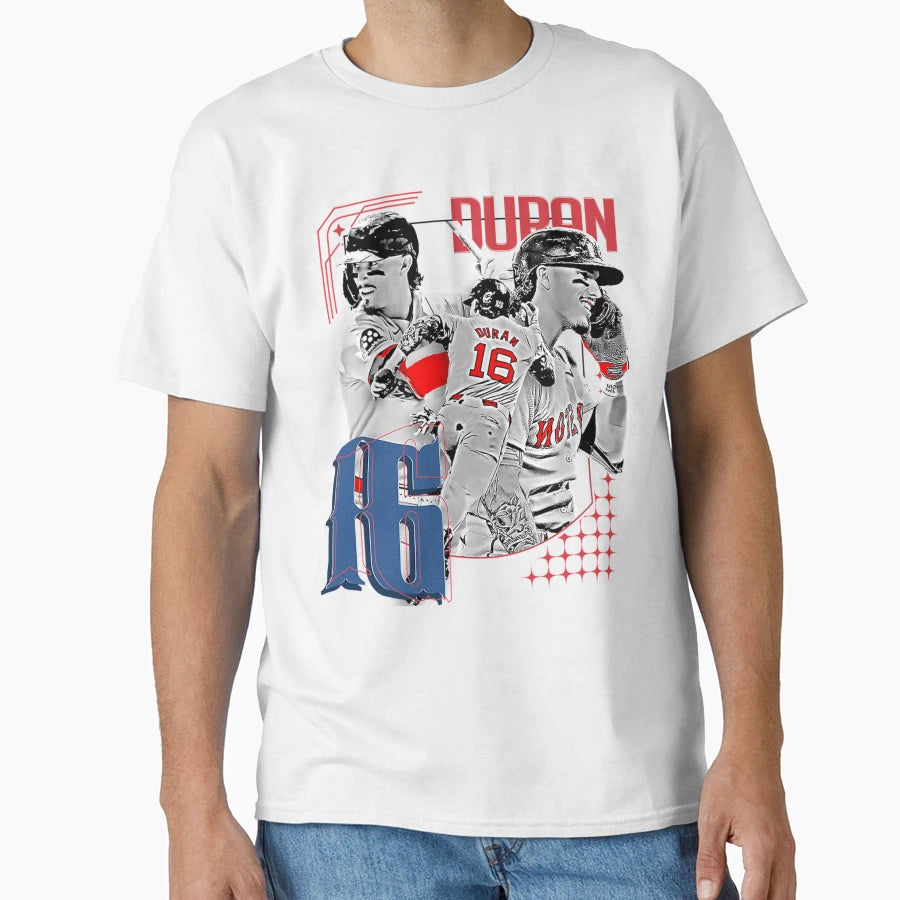 Duran Baseball Player T-Shirt - Custom Art Print Men Women - T-Shirt, Sweatshirt, Hoodie