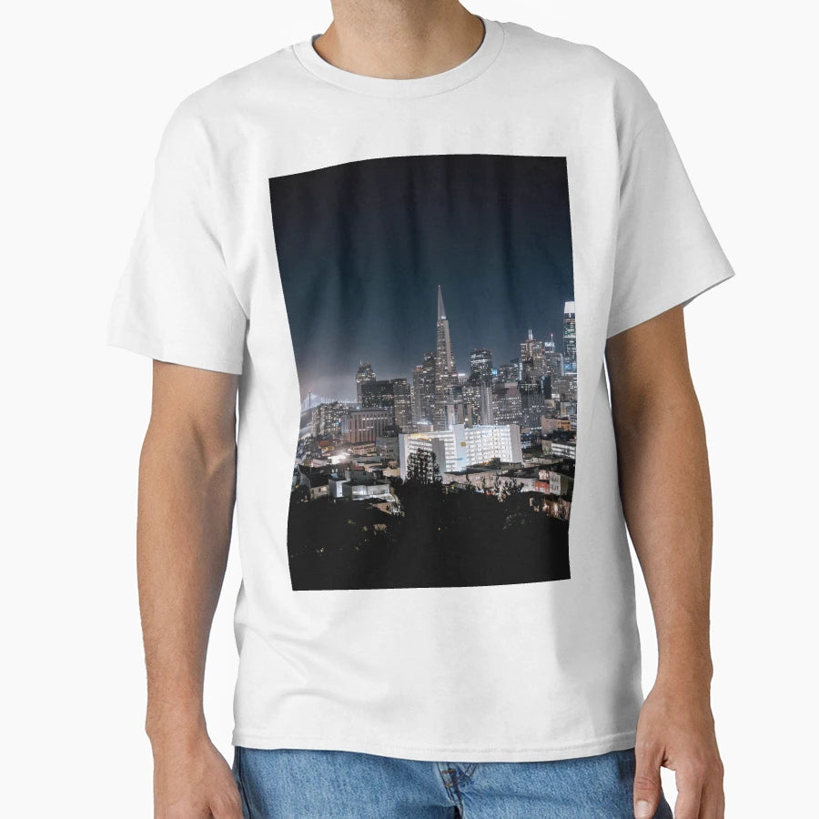 Sublime 52 Beautiful San Francisco Skyline T-Shirt - Graphic Print Unisex - T-Shirt, Sweatshirt, Hoodie