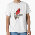 Northern Cardinal T-Shirt - Unique Graphic Men Women - T-Shirt, Sweatshirt, Hoodie