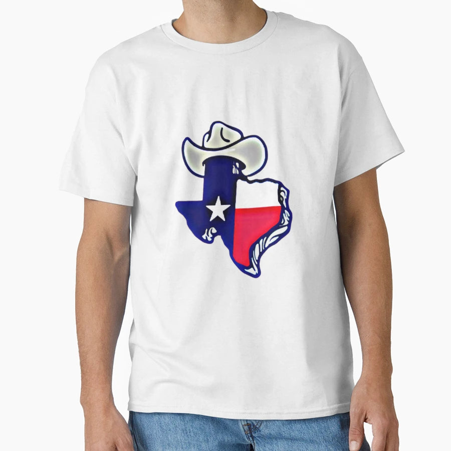 Texas Cowboy Hat T-Shirt - Fun Novelty Design for Adults - T-Shirt, Sweatshirt, Hoodie
