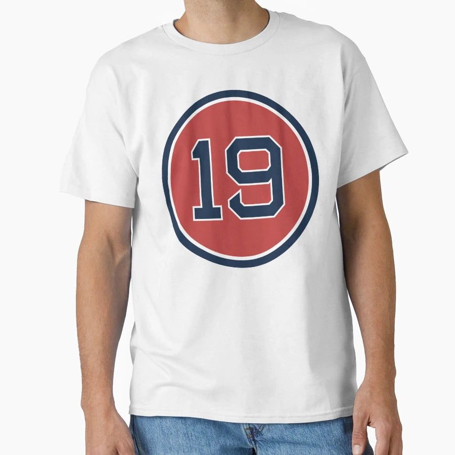 Jackie Bradley Jr 19 Jersey Number T-Shirt - Unique Graphic Unisex - T-Shirt, Sweatshirt, Hoodie