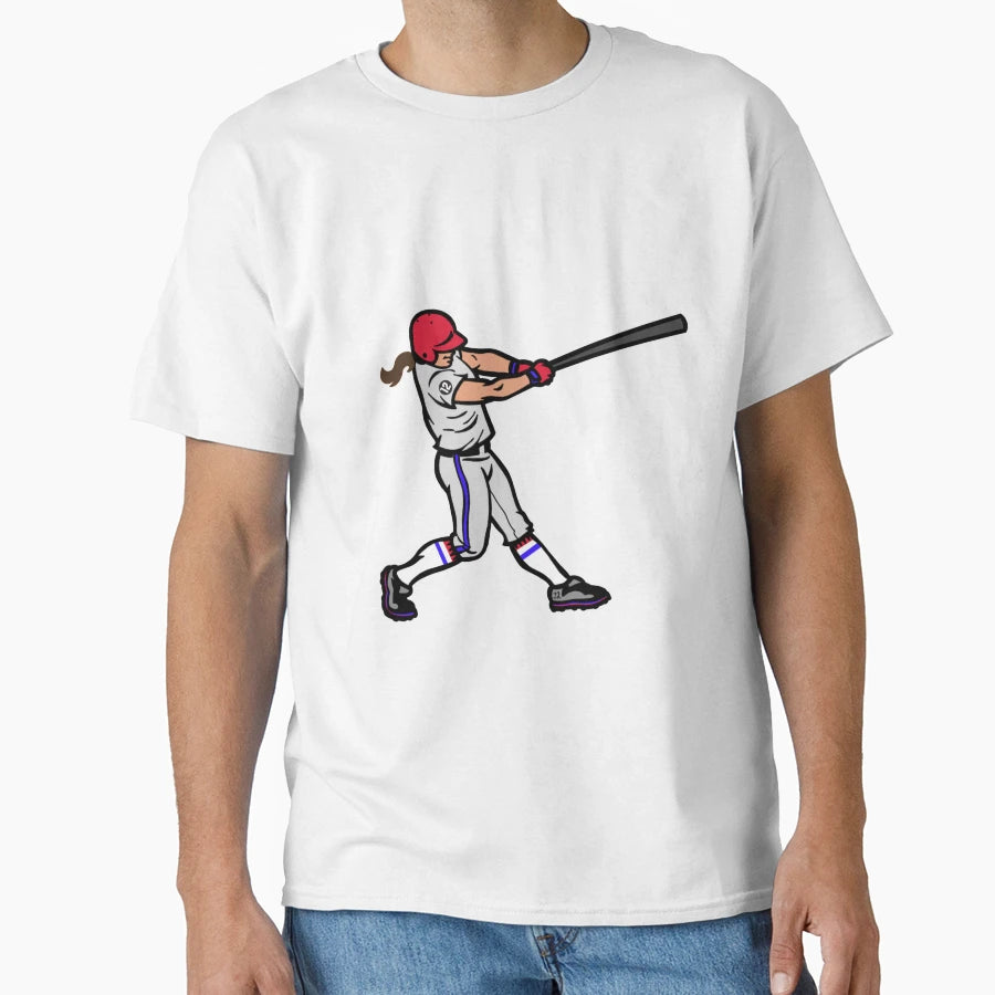 Softball Player T-Shirt - Unique Graphic Men Women - T-Shirt, Sweatshirt, Hoodie