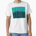 Seattle Washington Skyline T-Shirt - Aesthetic Graphic for Adults - T-Shirt, Sweatshirt, Hoodie