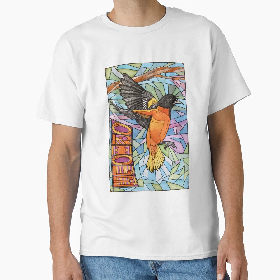 Oriole T-Shirt - Fun Novelty Design Men Women - T-Shirt, Sweatshirt, Hoodie