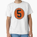 Brooks Robinson 5 Jersey Number T-Shirt - Casual Everyday Wear Men Women - T-Shirt, Sweatshirt, Hoodie