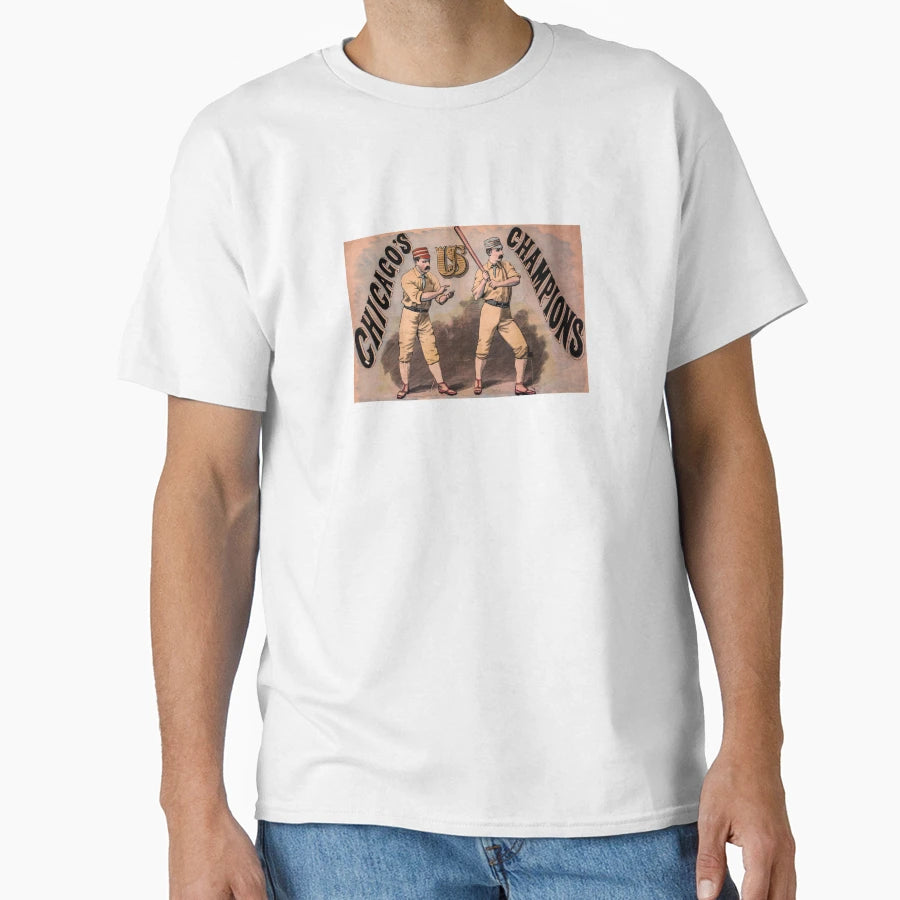 Chicagos Champions 1876 Baseball T-Shirt - Trendy Graphic for Adults - T-Shirt, Sweatshirt, Hoodie