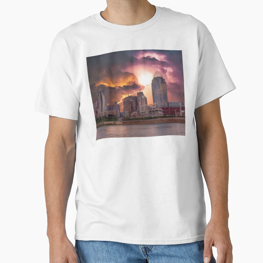 Stormy Cincinnati Great American T-Shirt - Aesthetic Graphic Men Women - T-Shirt, Sweatshirt, Hoodie