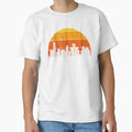 Houston Texas Skyline Pride I T-Shirt - Aesthetic Graphic for Adults - T-Shirt, Sweatshirt, Hoodie