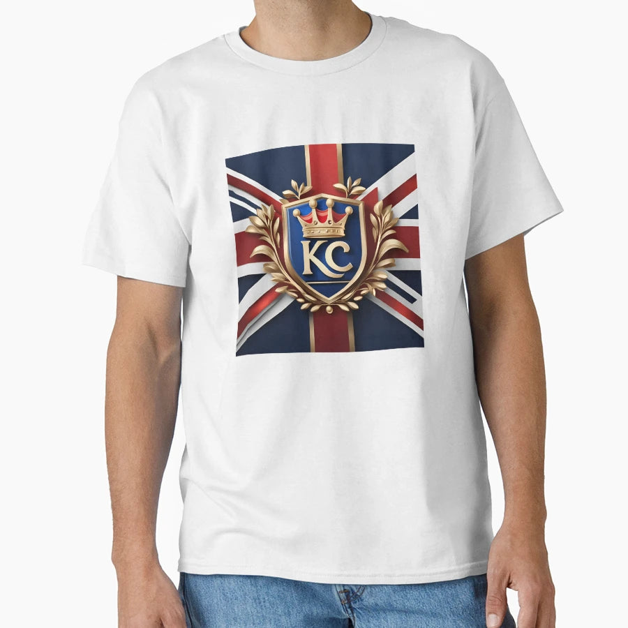 Royal Coronation Anniversary Badge T-Shirt - Fun Novelty Design Unisex - T-Shirt, Sweatshirt, Hoodie