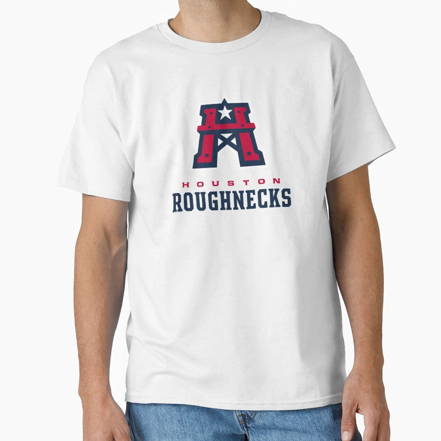 Tx Texas Houston Roughnecks T-Shirt - Streetwear Style Men Women - T-Shirt, Sweatshirt, Hoodie