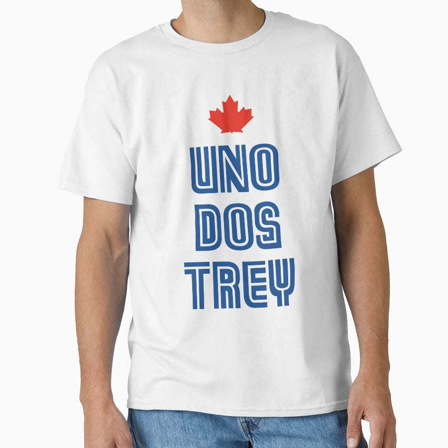 Uno Dos Trey T-Shirt - Novelty Apparel Unisex - T-Shirt, Sweatshirt, Hoodie