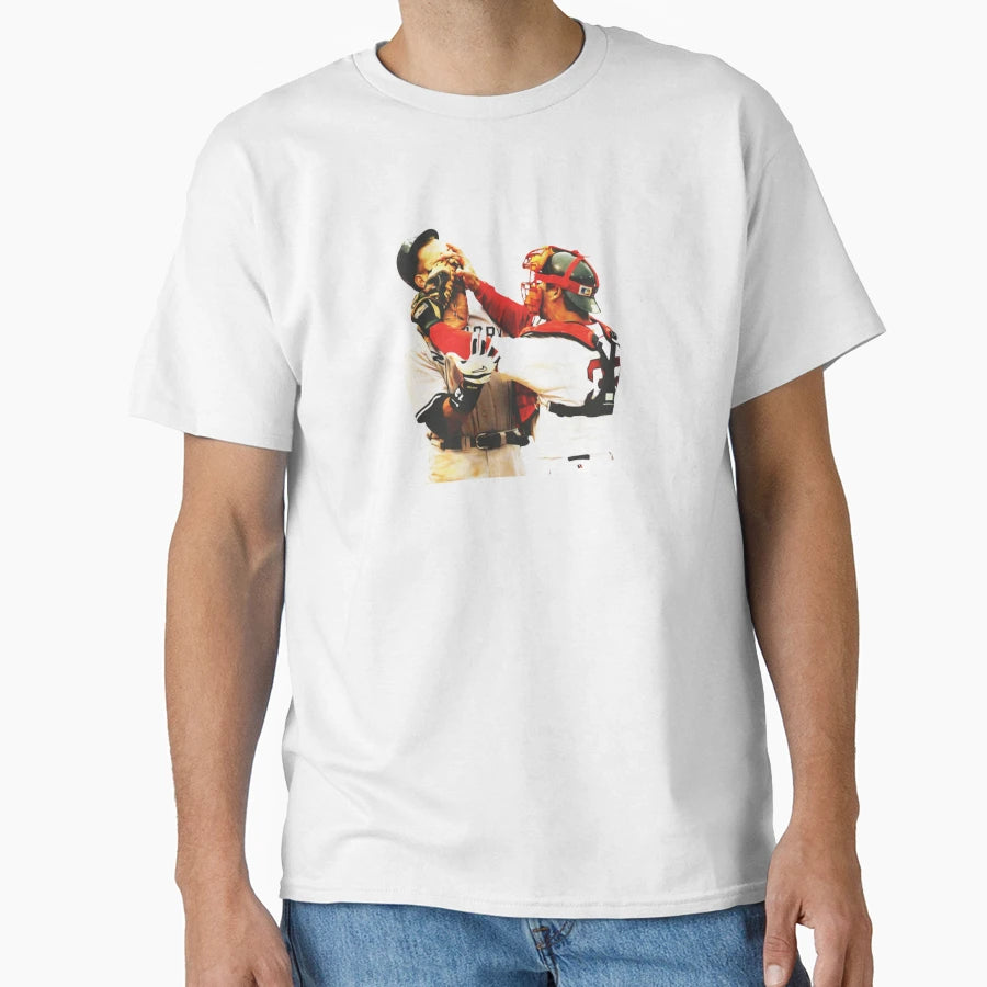 Jason Varitek Arod Sepia Red Sox Fan Mlb T-Shirt - Custom Art Print Unisex - T-Shirt, Sweatshirt, Hoodie