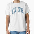 New York Varsity Lettering T-Shirt - Trendy Graphic Men Women - T-Shirt, Sweatshirt, Hoodie