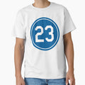 Kirk Gibson 23 Jersey Number T-Shirt - Unique Graphic for Adults - T-Shirt, Sweatshirt, Hoodie