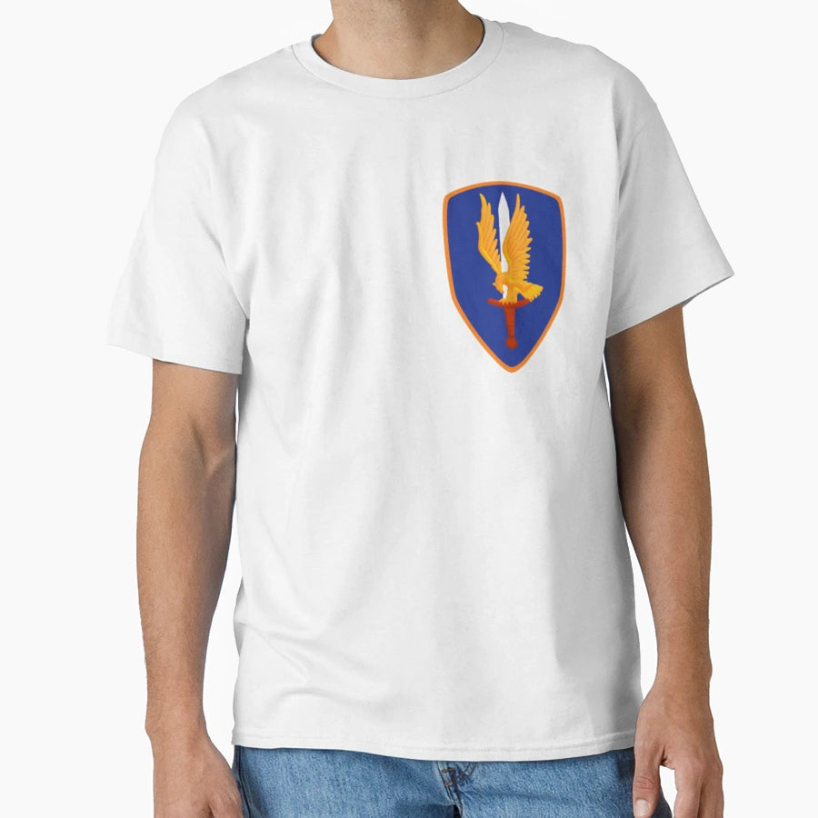 1St Avn Bde Golden Hawks T-Shirt - Graphic Print Men Women - T-Shirt, Sweatshirt, Hoodie