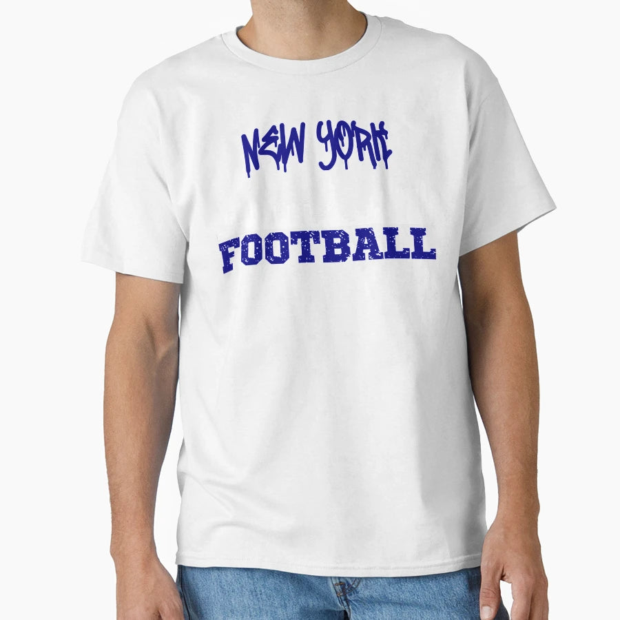 New York Football T-Shirt - Novelty Apparel Unisex - T-Shirt, Sweatshirt, Hoodie