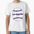 Los Angeles Throwback Baseball T-Shirt - Trendy Graphic Unisex - T-Shirt, Sweatshirt, Hoodie