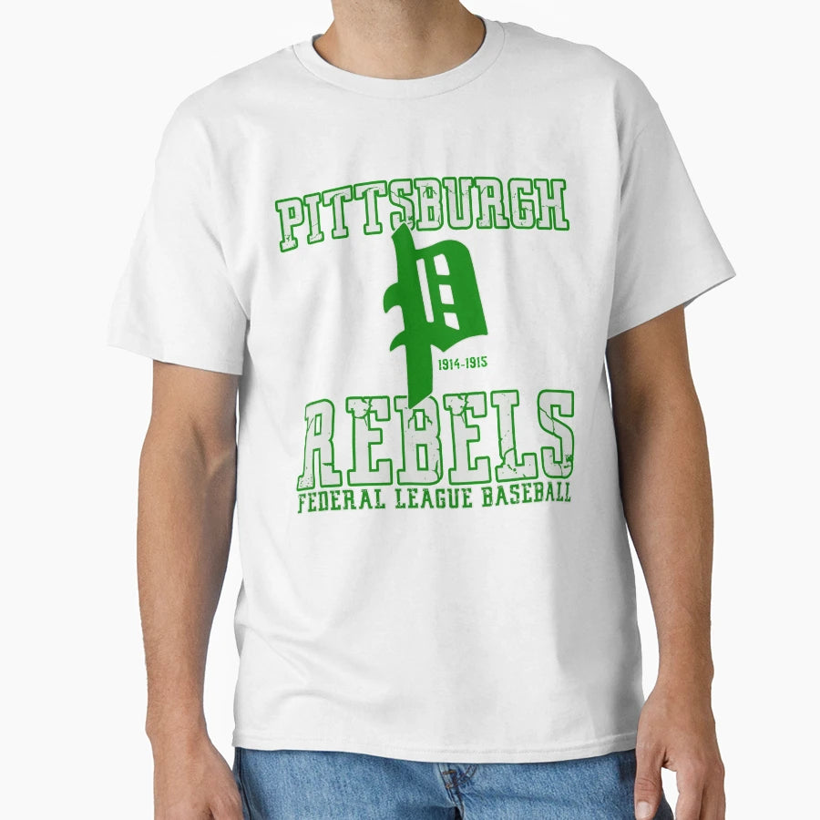 Pittsburgh Rebels Defunct Team T-Shirt - Streetwear Style Men Women - T-Shirt, Sweatshirt, Hoodie